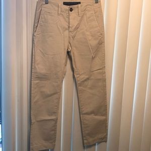 Khaki Slim straight American eagle